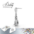 Destiny Jewellery Crystal From Swarovski Hanging Crystal Set Pendant and Earrings